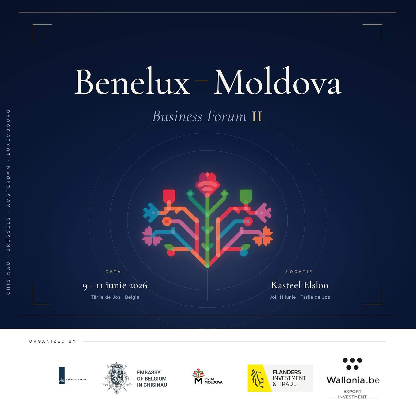 Oportunitate majoră de export și parteneriate: Companiile din Republica Moldova pot participa gratuit la Forumul de Afaceri Benelux-Moldova din Maastricht