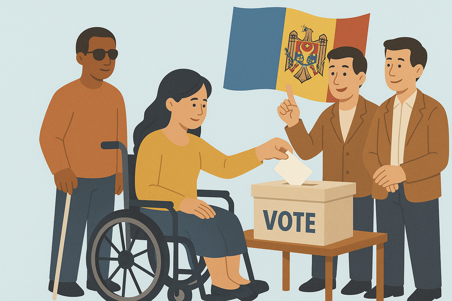 Dreptul și accesul la vot pentru persoanele cu dizabilități în Republica Moldova
